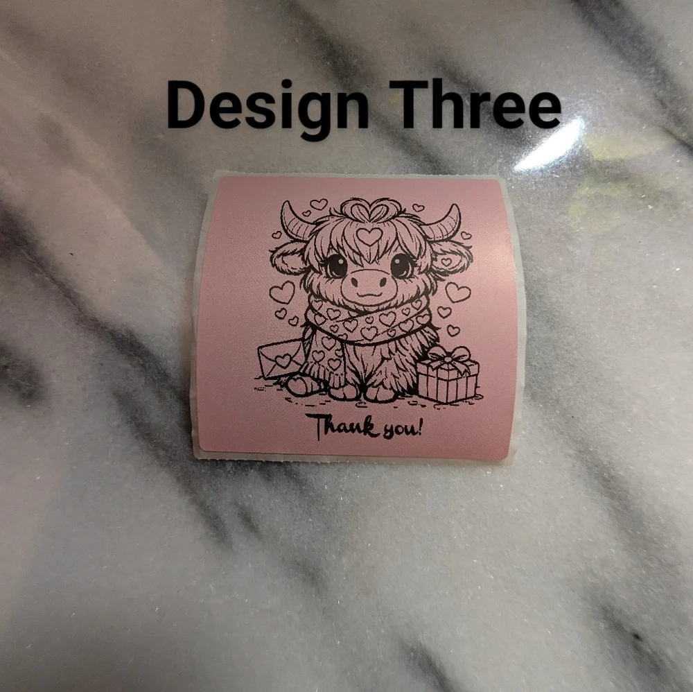 50 Custom Stickers- Pick Your Design